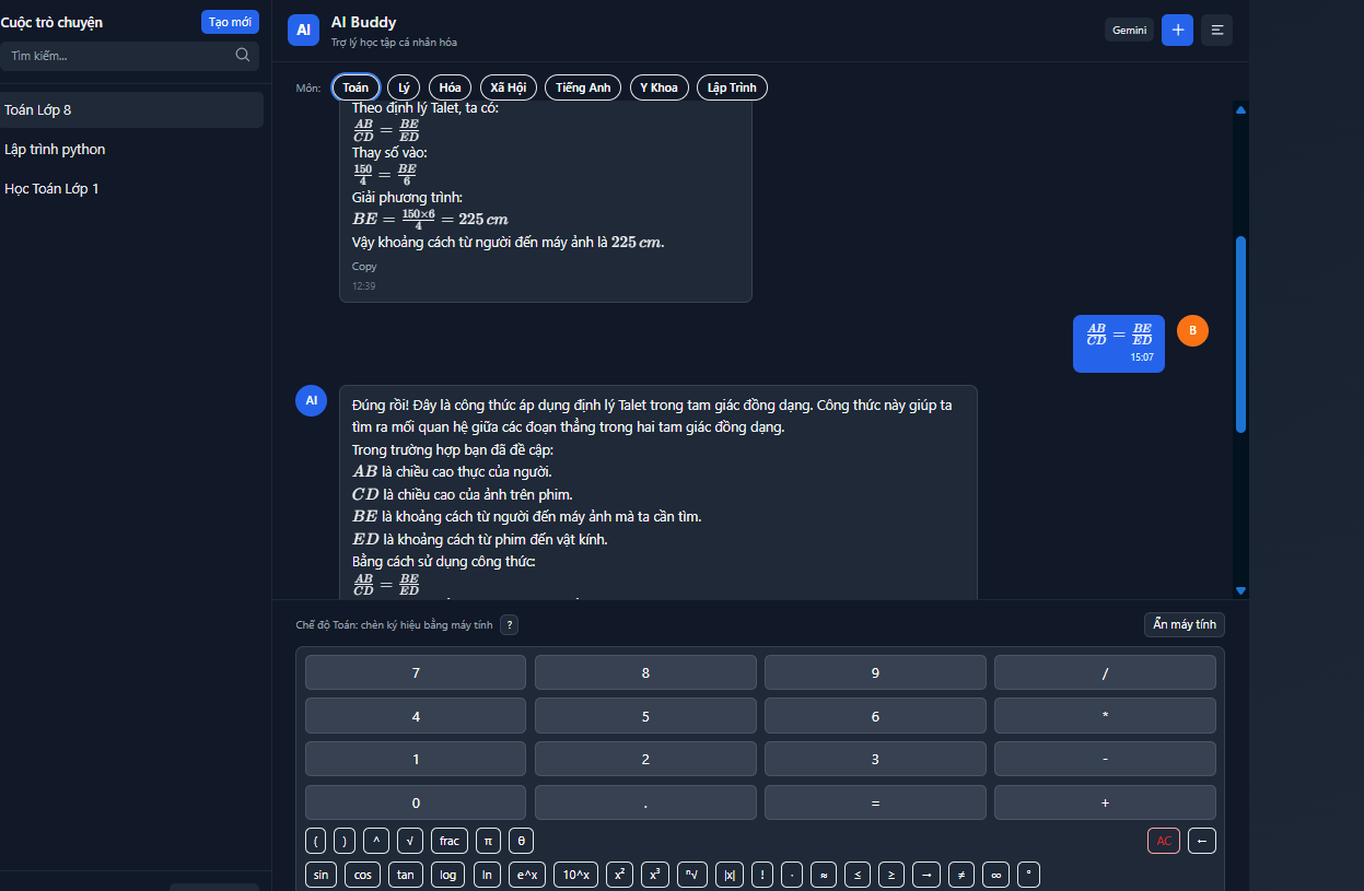 AI Chat Tutor - ảnh 3