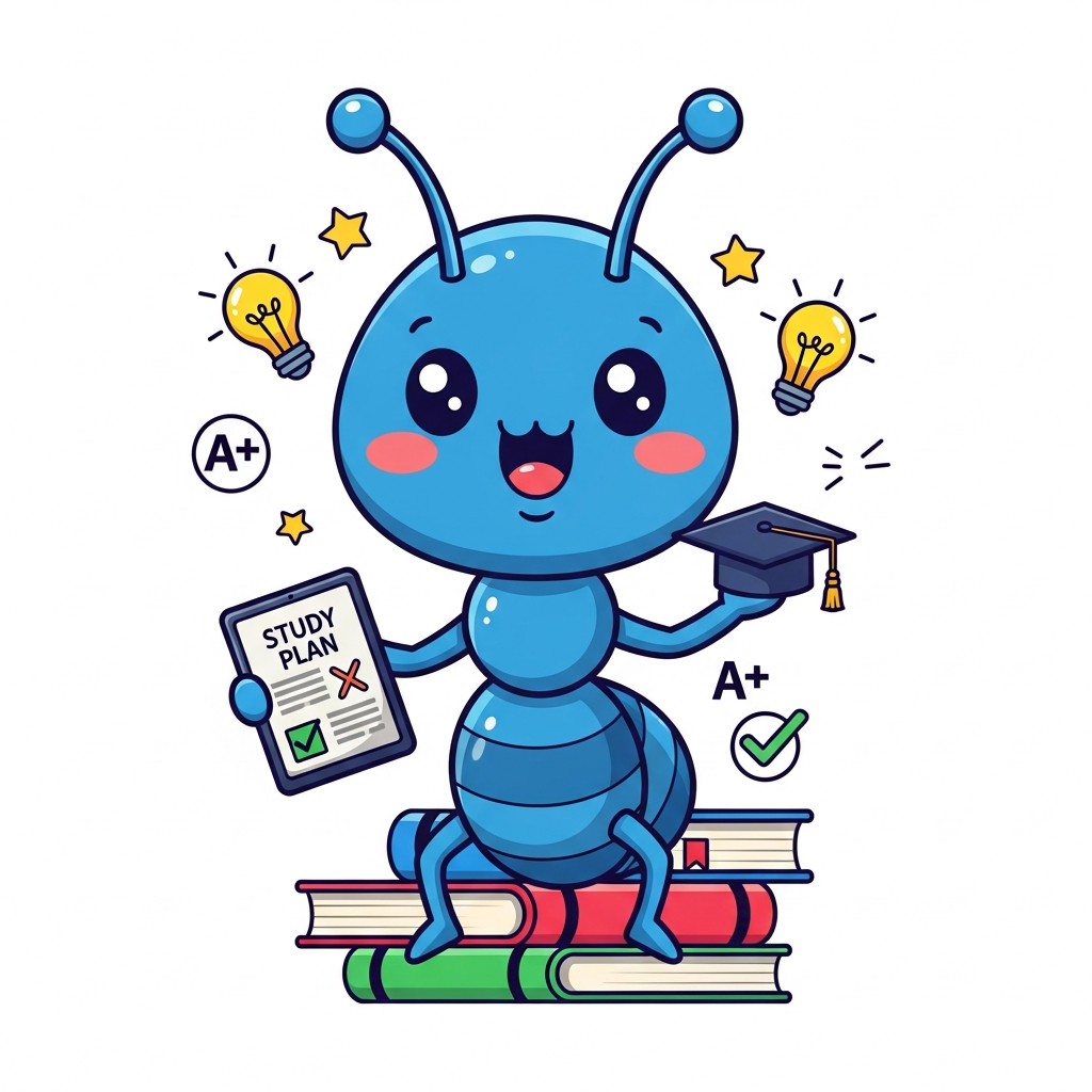 Andy - AI Study Buddy Mascot