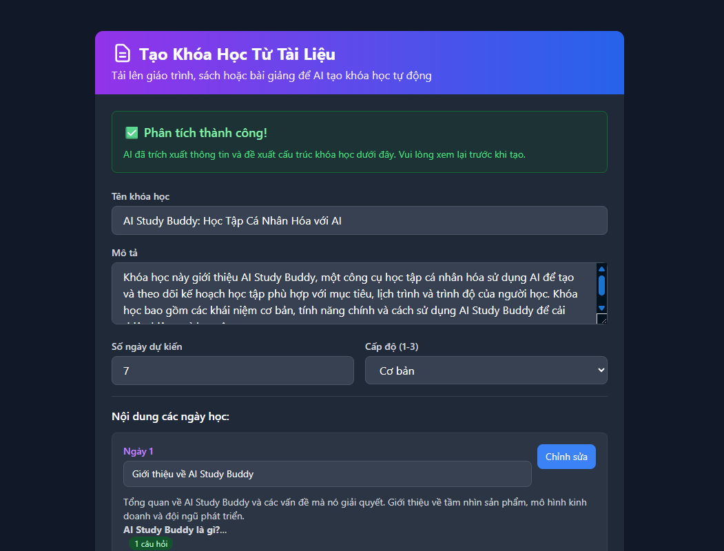 AI đang phân tích tài liệu
