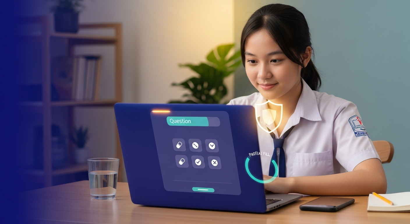 Hướng Dẫn Làm Bài Thi Online Cho Học Sinh